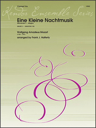 Book cover for Eine Kleine Nachtmusik (Movement 1 - Allegro)