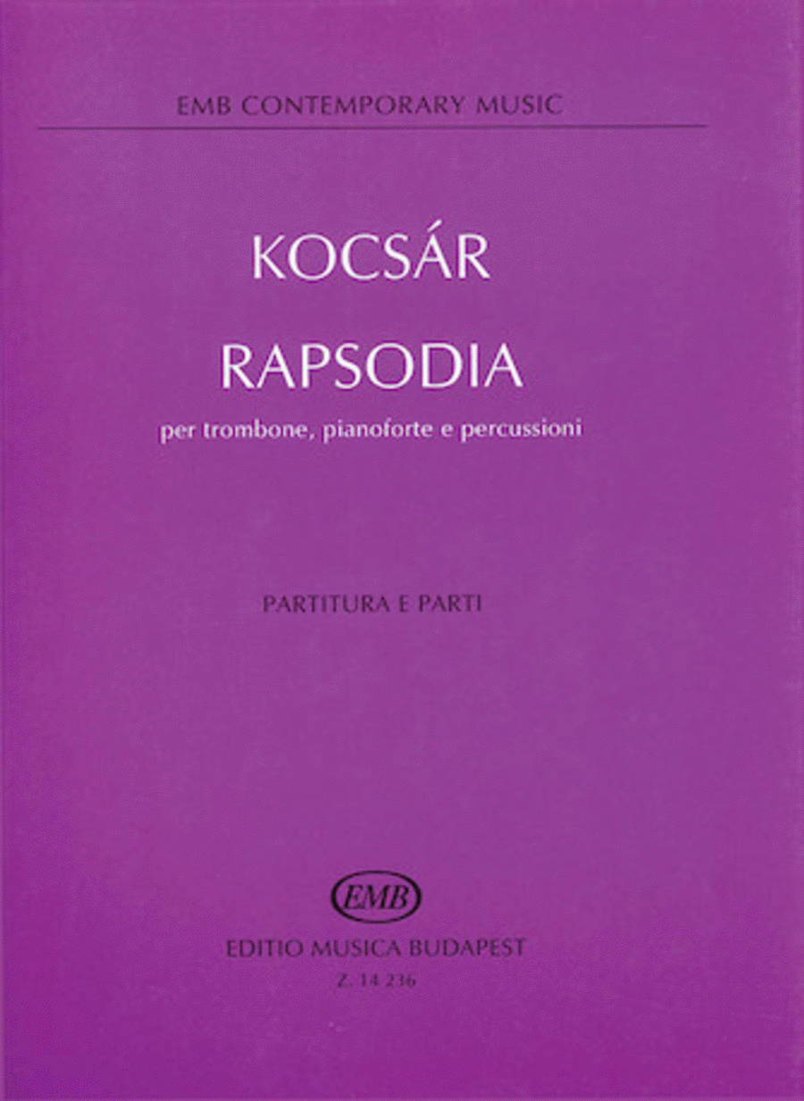 Rhapsody for Trombone, Piano, and Percussion