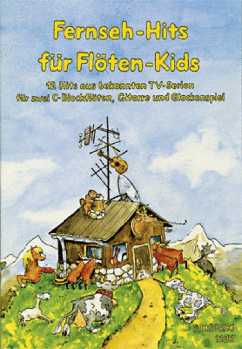 Fernseh-hits Fur Floten-kids -12 Hits Aus Bekannten Tv-serien Fur 2 C-blockfloten, Gita