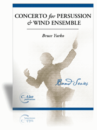 Book cover for Concerto for Percussion & Wind Ensemble