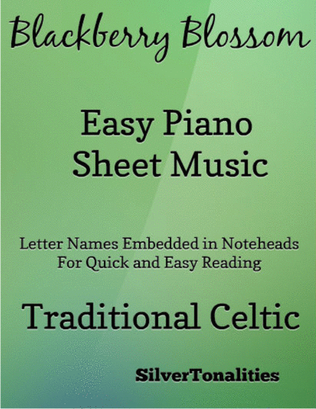 Book cover for The Blackberry Blossom Easy Piano Sheet Music