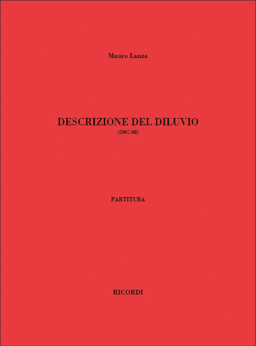 Descrizione Del Diluvio