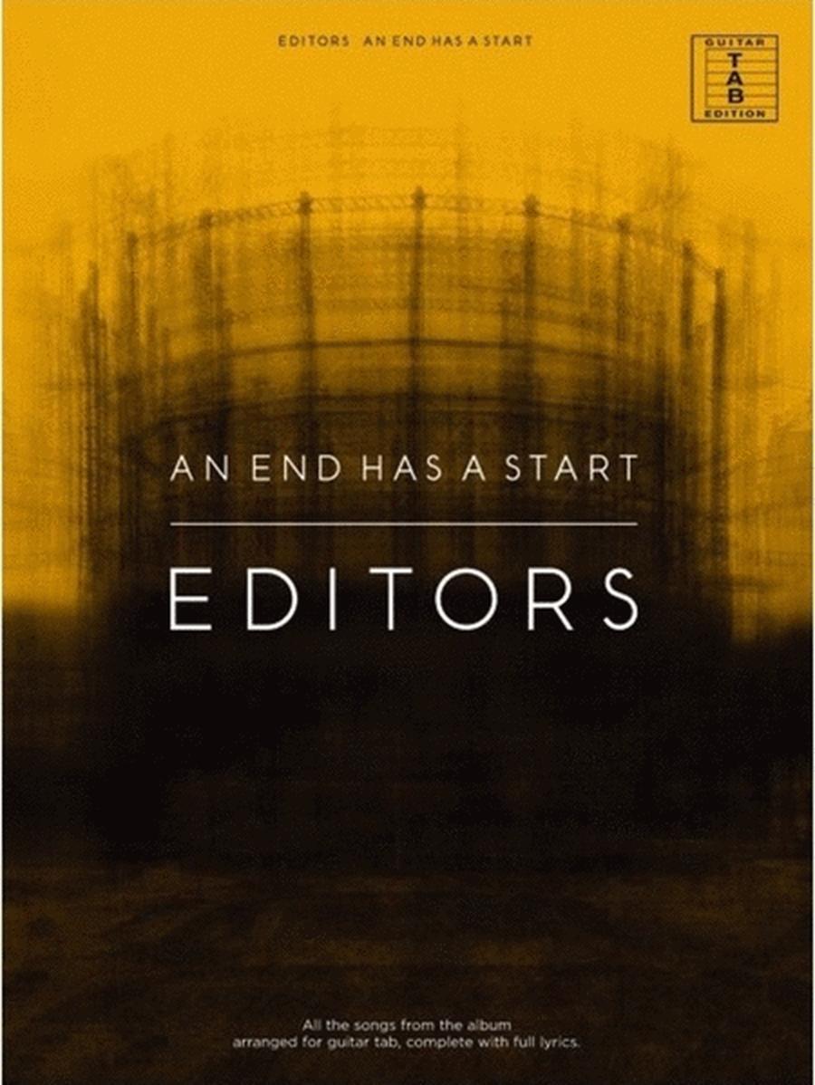 Editors - An End Has A Start Guitr Tab