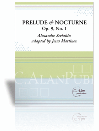 Book cover for Prelude & Nocturne, Op. 9, No. 1