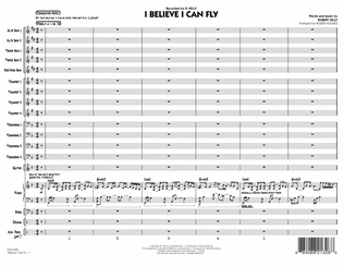 Book cover for I Believe I Can Fly - Full Score