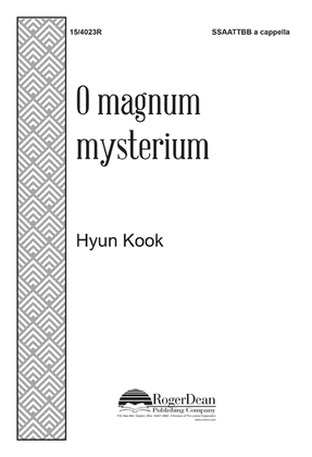 Book cover for O magnum mysterium