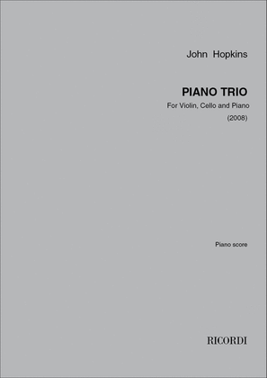 Book cover for Piano Trio