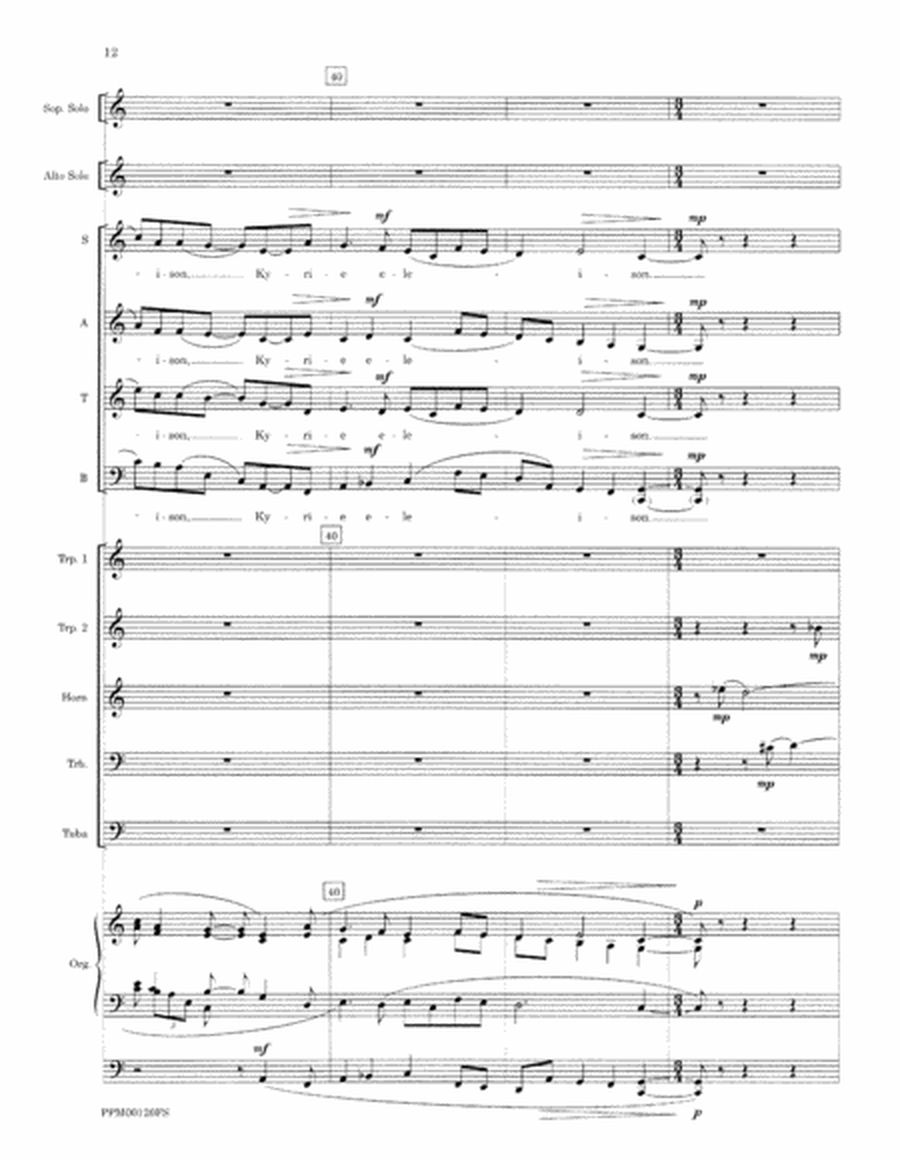 Transfiguration: An Ecumenical Mass - Full Score