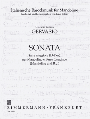 Sonata per Mandolino e Basso Continuo