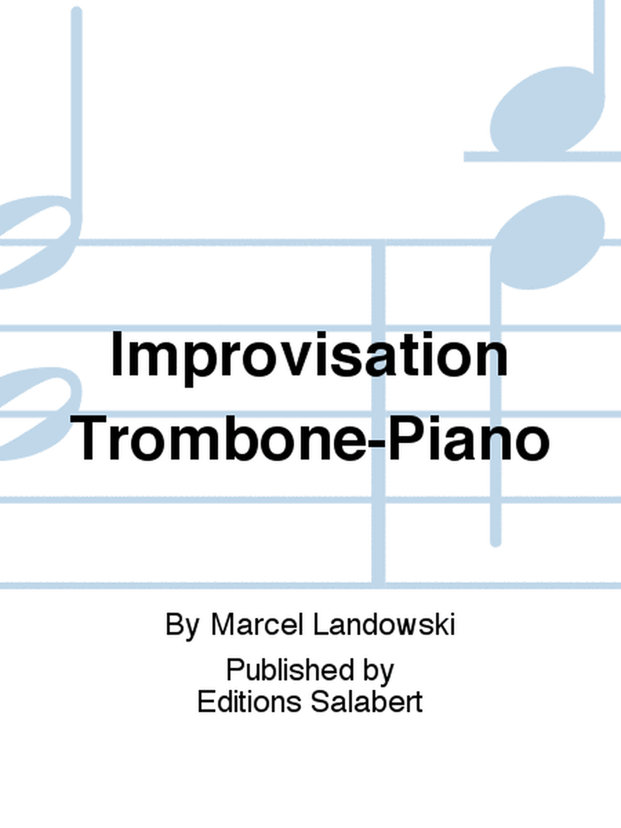 Improvisation Trombone-Piano