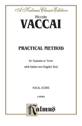 Book cover for Practical Italian Vocal Method (Marzials)