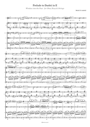 Prelude to Dashti in E (Window into the Past - for Oboe, Violin, Harp & Strings)