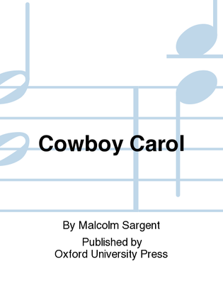 Book cover for Cowboy Carol