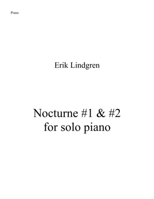 Nocturne #1 & #2 for solo piano