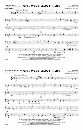 Book cover for Star Wars (Main Theme): Electric Bass