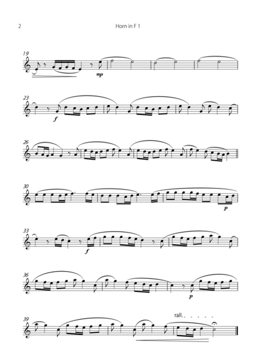 "Spring" (La Primavera) by Vivaldi - Easy version for HORN in F TRIO image number null