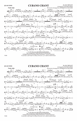 Cubano Chant: Quad-Toms