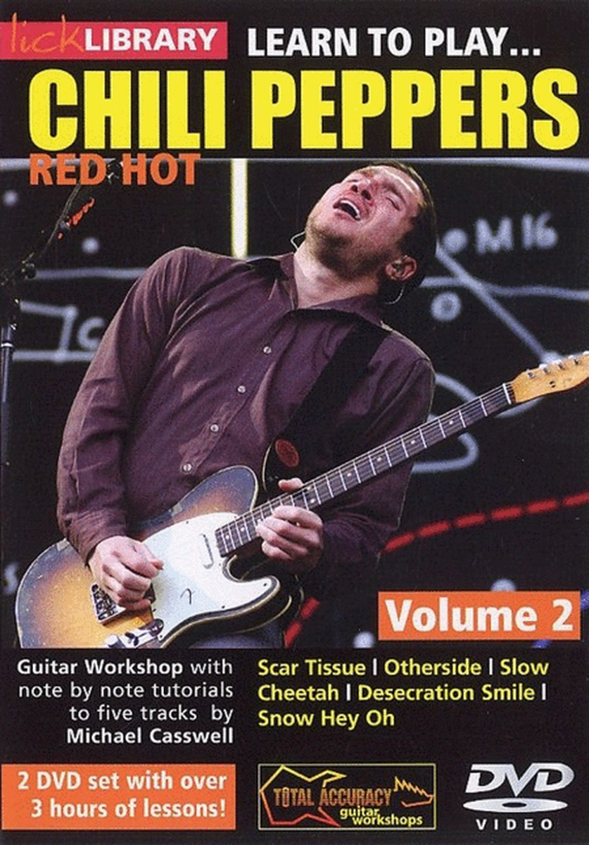 Learn To Play Red Hot Chili Peppers Vol2 Dvd