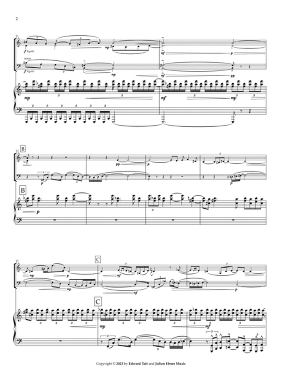 Interlude for Piano Trio (Op. 17) – Score