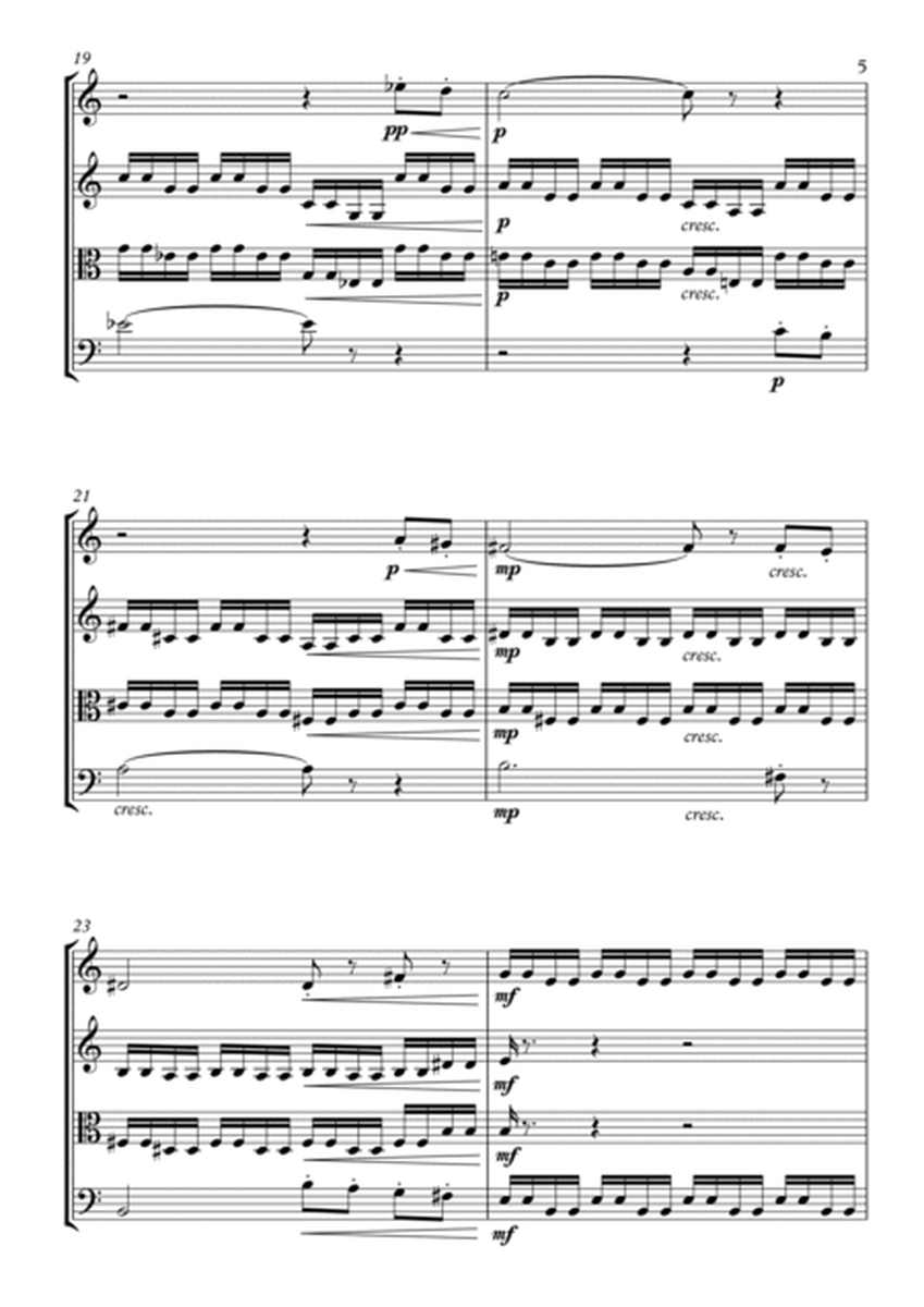 String Quartet No. 2 ('Locomotion') - Score Only image number null