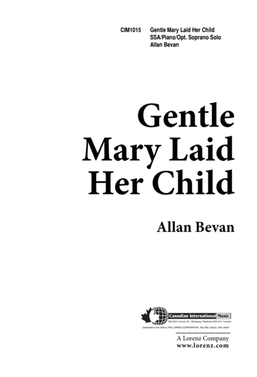 Gentle Mary Laid Her Child image number null