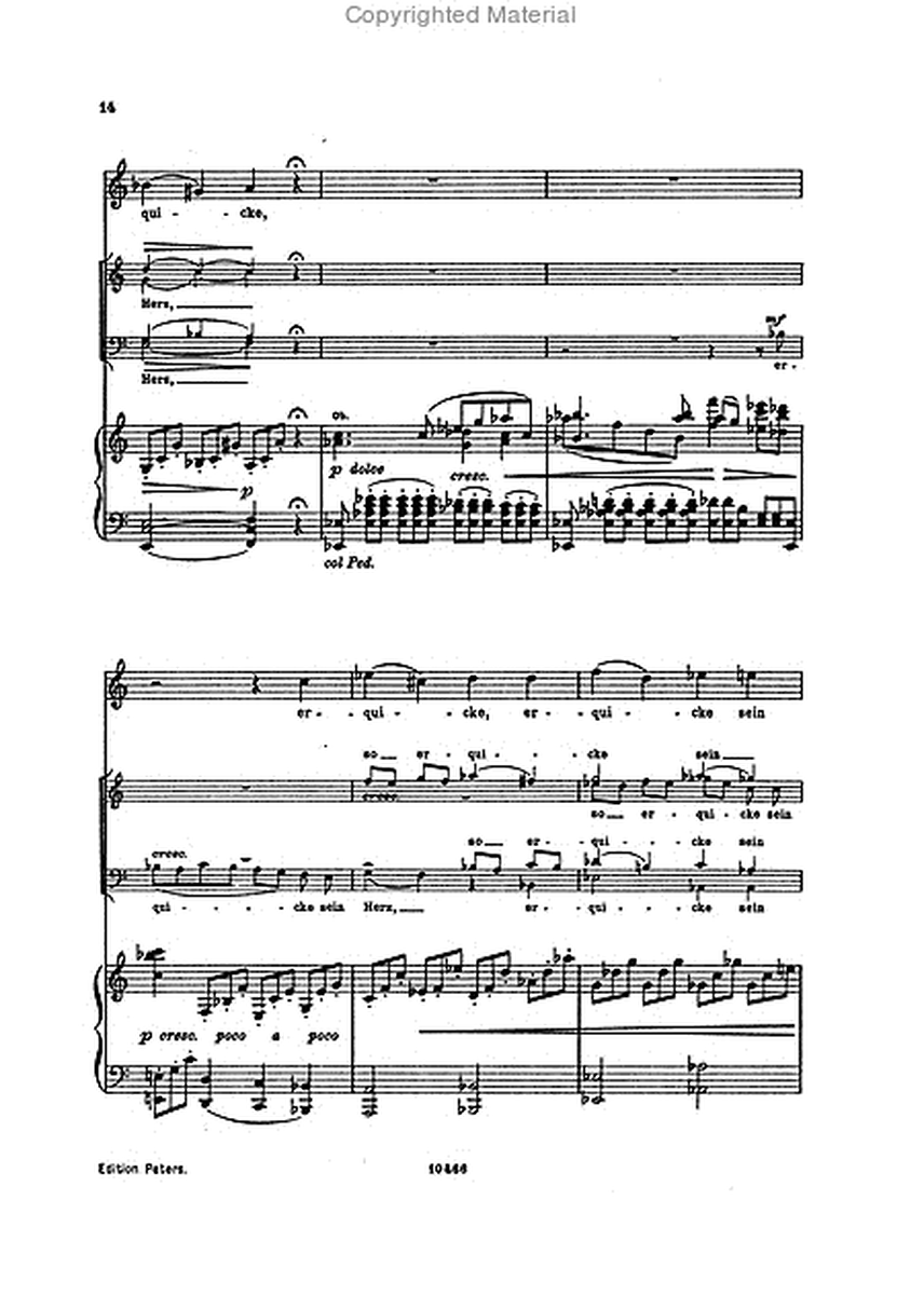 Alto Rhapsody Op. 53 (Vocal Score)