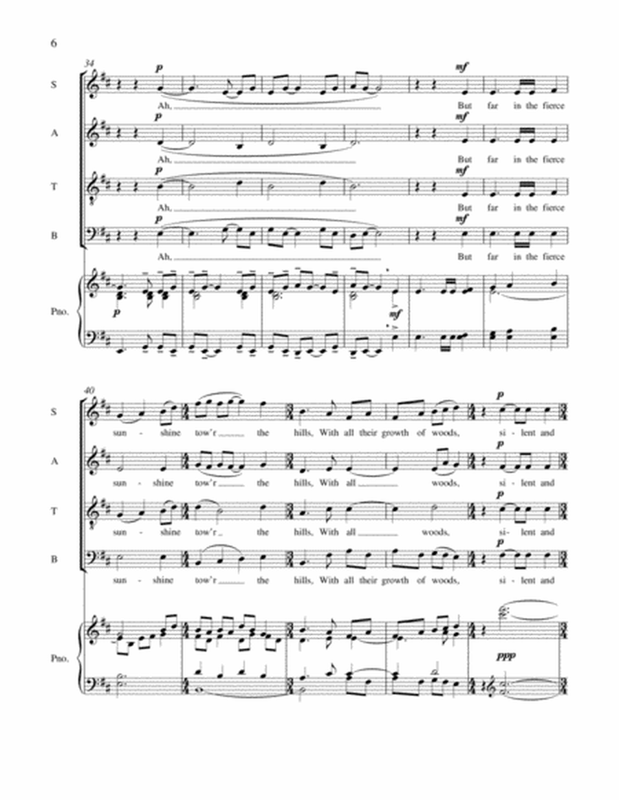 The Seasons (String Quartet Version Piano/Choral Score)