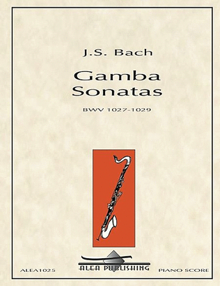 Book cover for Gamba Sonatas