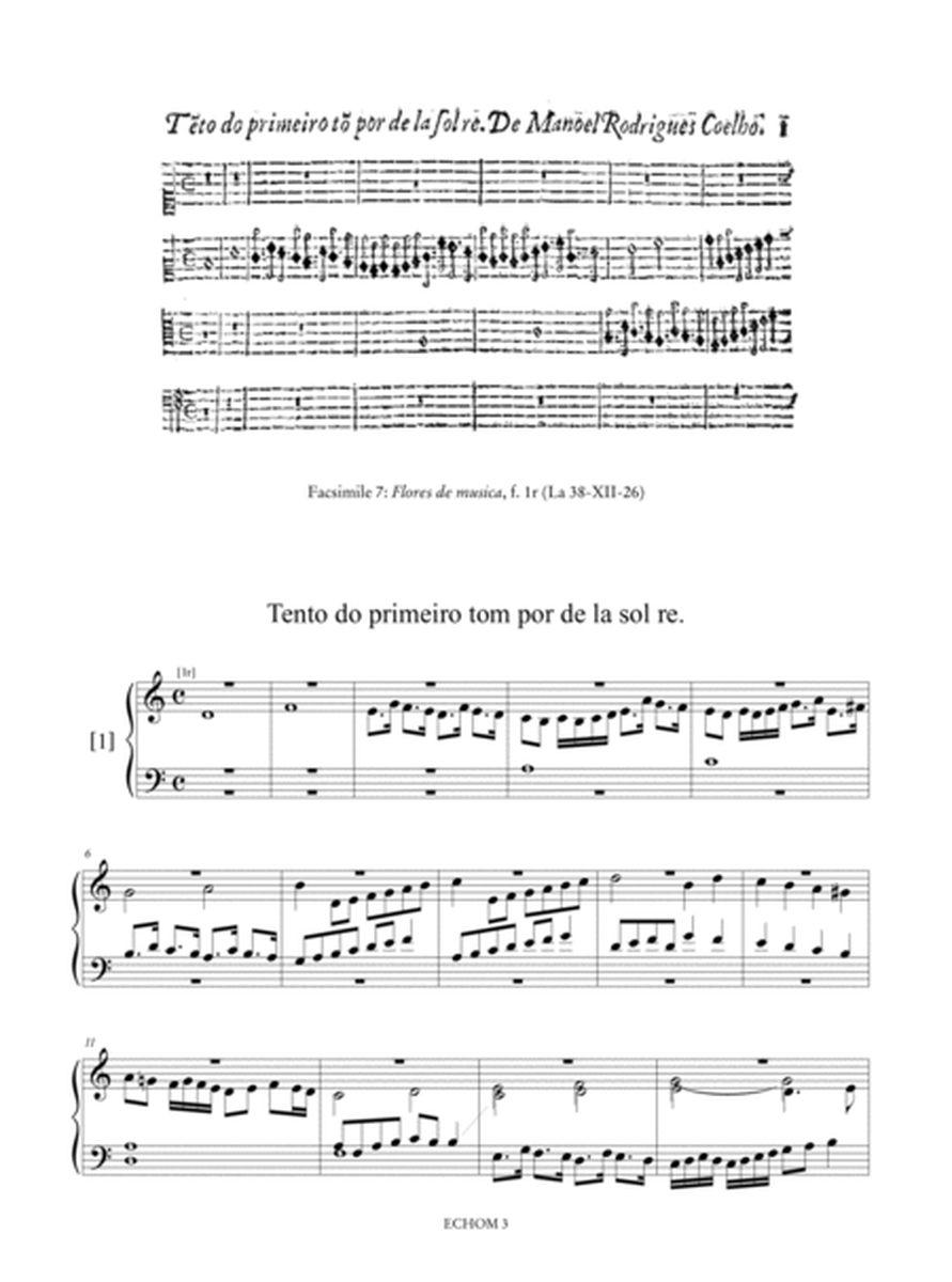 Flores de Musica (1620) - Vol. I: Tentos (1st-4th tone)