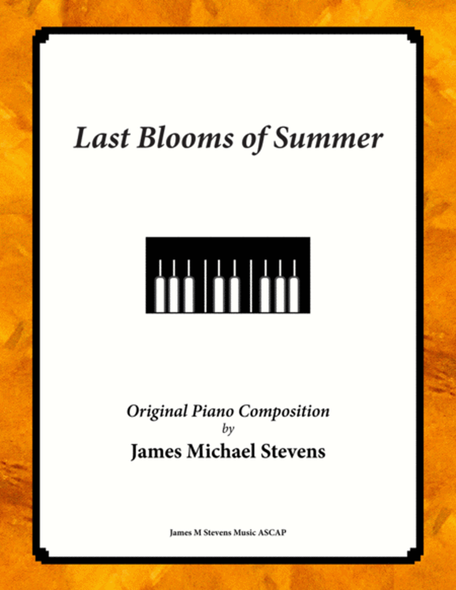 Last Blooms of Summer - Piano Solo image number null