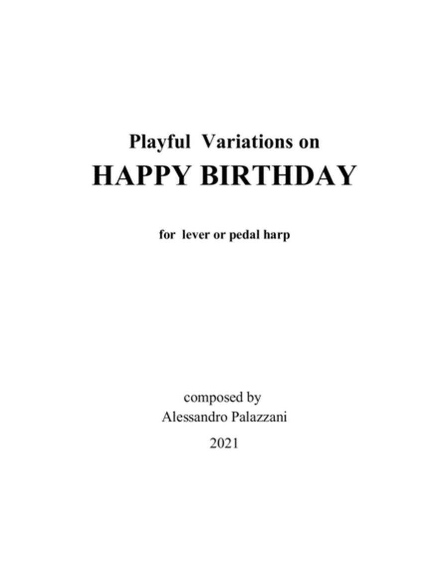 Playful Variations on Happy Birthday image number null