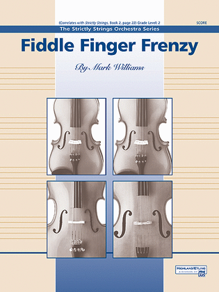 Book cover for Fiddle Finger Frenzy