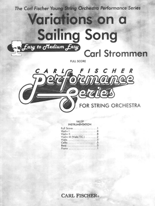 Book cover for Variations on a Sailing Song