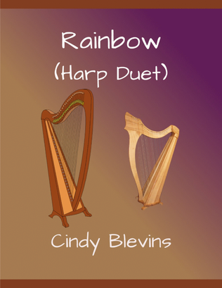 Book cover for Rainbow, Harp Duet