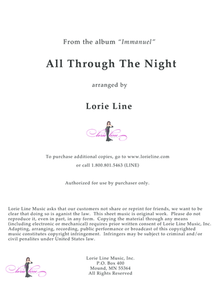 Book cover for All Through The Night