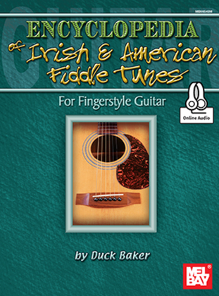 Book cover for Encyclopedia of Irish and American Fiddle Tunes-for Fingerstyle Guitar