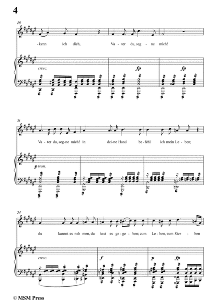 Schubert-Gebet während der Schlacht,in F sharp Major,for Voice&Piano image number null