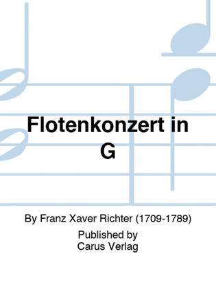 Flotenkonzert in G