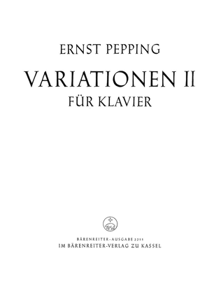 Variationen II (1948)