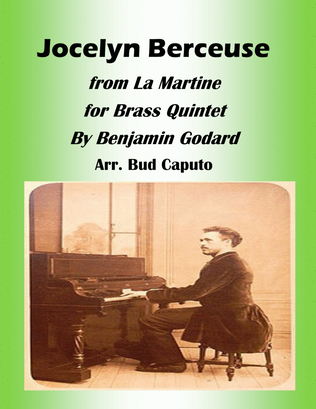 Book cover for Berceuse from Jocelyn For Brass Quintet