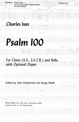 Book cover for Psalm 100