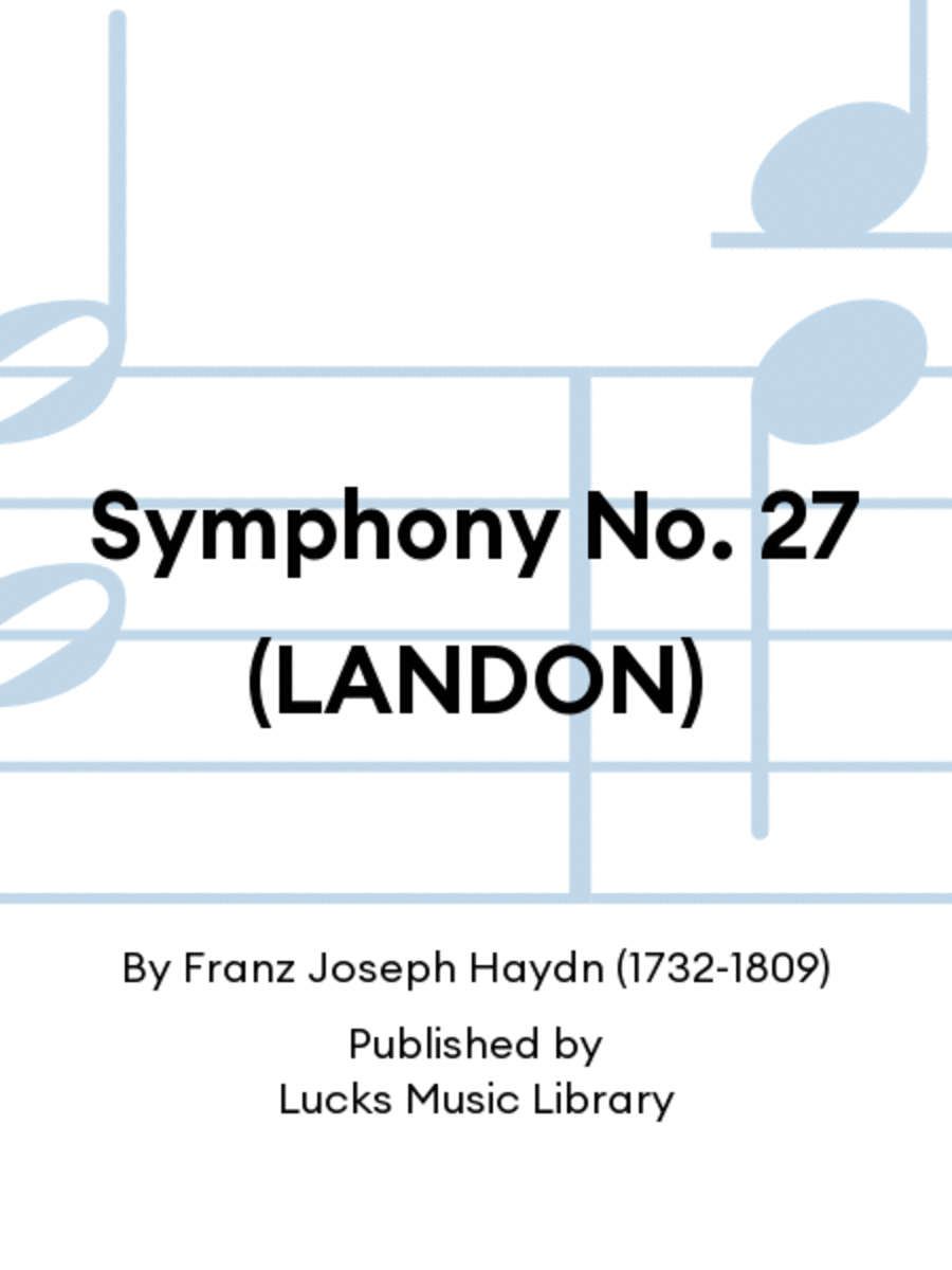 Symphony No. 27 (LANDON)