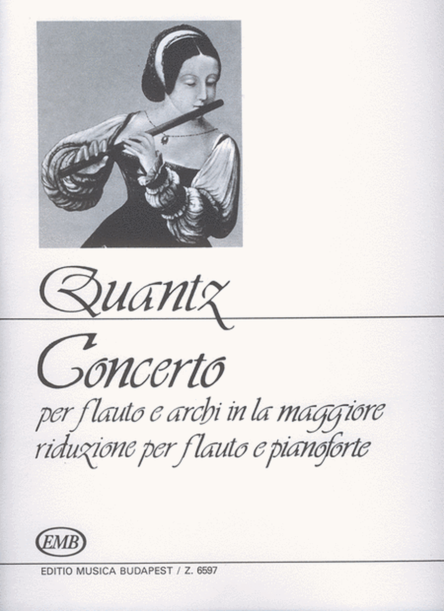 Concerto In La Maggiore Per Flauto E Archi
