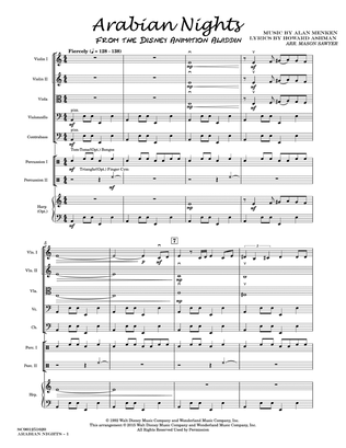 Arabian Nights - Score Only