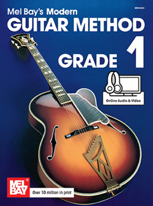 Book cover for Modern Guitar Method Grade 1