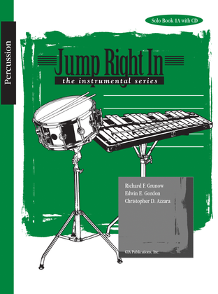 Book cover for Jump Right In: Student Book 2 - Percussion (Book with CD)