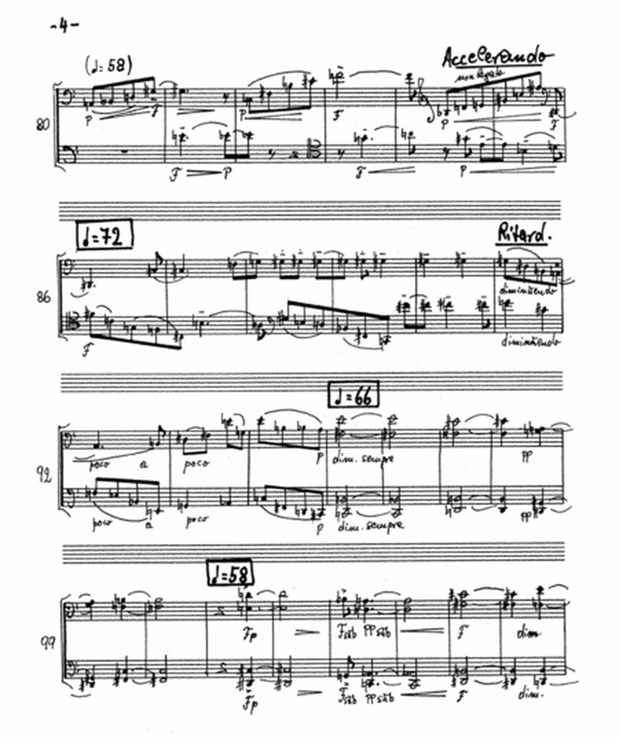 Chara for two Violoncellos op. 134