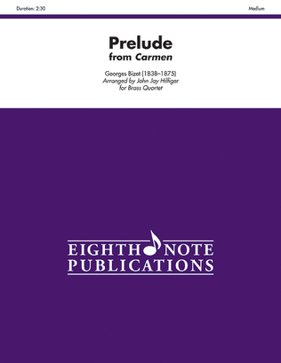 Book cover for Prelude (from Carmen)