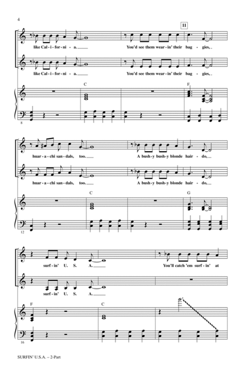 Surfin' U.S.A. (arr. Tom Anderson)