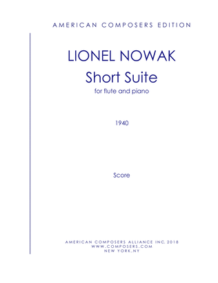 Book cover for [NowakL] Short Suite